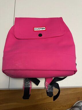 Rare NWT Hunter x Target Small Rubberized Backpack - Dragon Fruit Pink